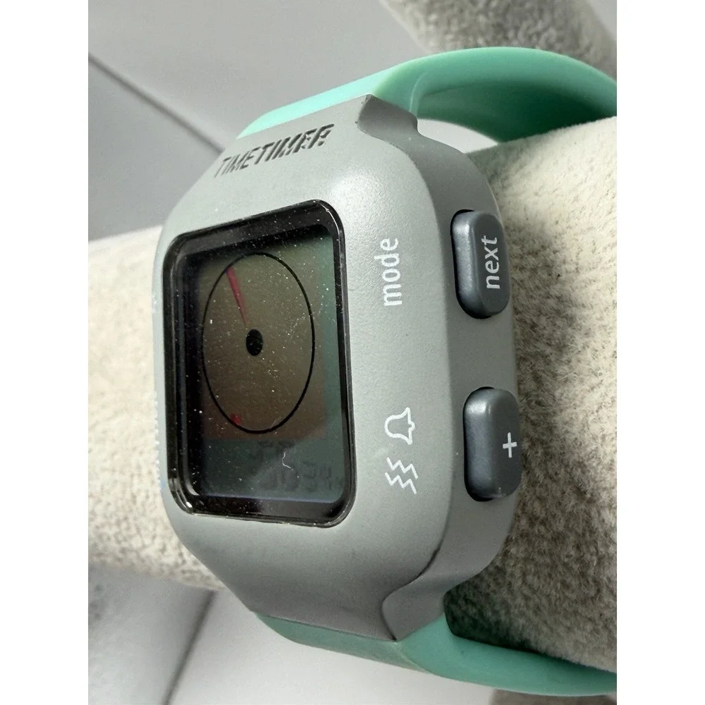 Time Timer New Battery Green Digital With Analog Style 38MM 7.5